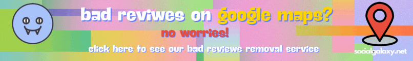 google maps bad review removal service ad banner